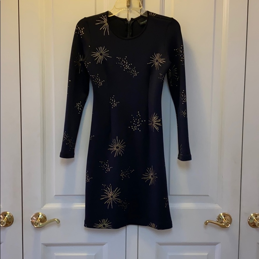 Black and Gold dress